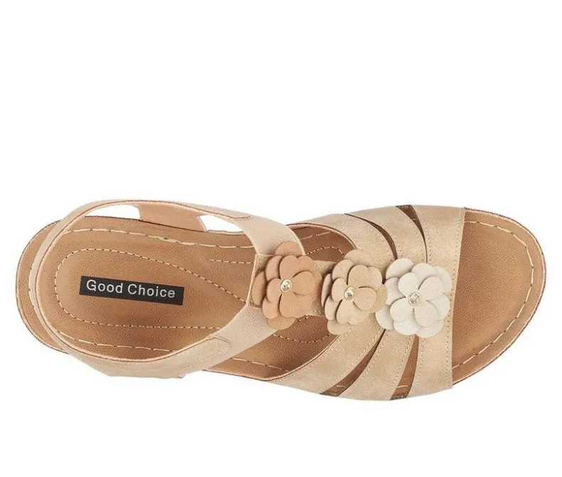 Sandals|Pumps & Heels>GC Shoes Women's Beck Wedge Sandals