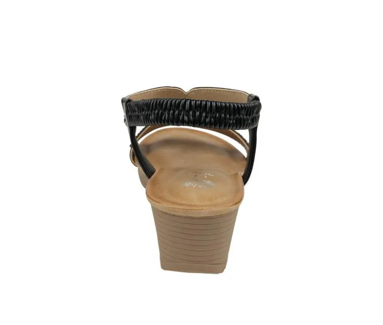Pumps & Heels>GC Shoes Women's Celestia Wedge Sandals