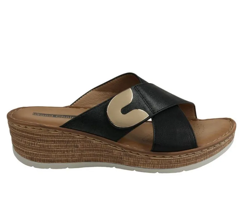 Pumps & Heels>GC Shoes Women's Demi Wedge Sandals