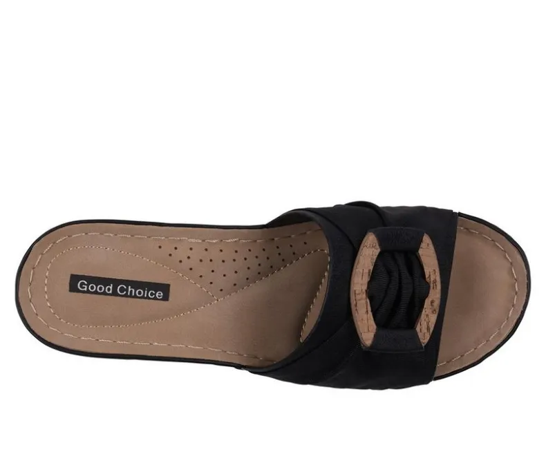 Pumps & Heels|Sandals>GC Shoes Women's Ellen Wedge Sandals