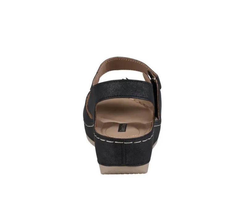 Pumps & Heels>GC Shoes Women's Maxwell Wedge Sandals