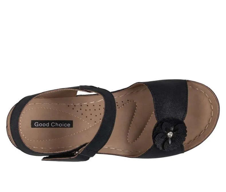 Pumps & Heels>GC Shoes Women's Maxwell Wedge Sandals