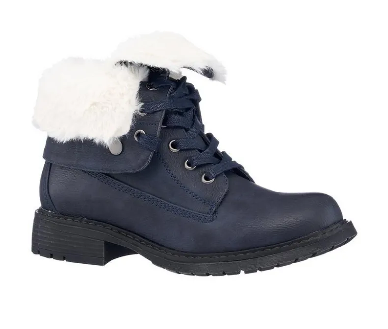 Lace Up|Cozy>GC Shoes Women's Trudie Combat Boots