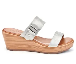 Sandals|Pumps & Heels>Henry Ferrara Women's Comfort-202 Wedge Sandals