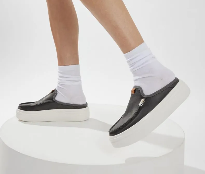 Boat Shoes & Slip-Ons>HEYDUDE Women's Austin Lift Platform Casual Shoes