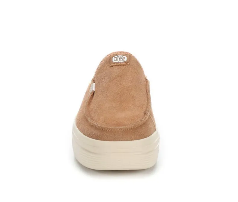Boat Shoes & Slip-Ons>HEYDUDE Women's Austin Lift Platform Casual Shoes