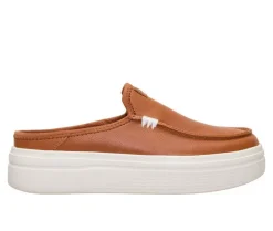 Boat Shoes & Slip-Ons>HEYDUDE Women's Austin Lift Platform Casual Shoes