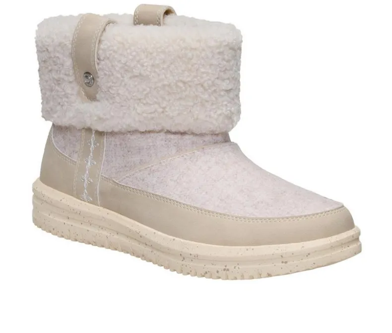 Boots & Booties>HEYDUDE Women's Camden Cuff Wool Cozy Booties