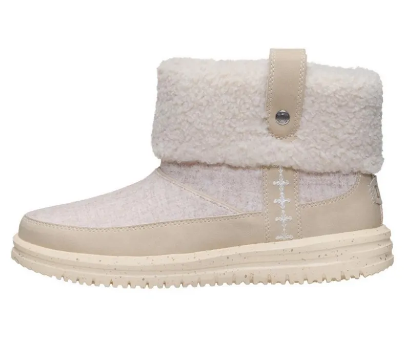 Boots & Booties>HEYDUDE Women's Camden Cuff Wool Cozy Booties