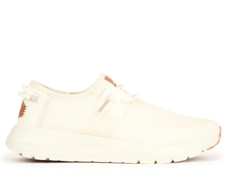 Boat Shoes & Slip-Ons>HEYDUDE Women's Sirocco W Neutrals Casual Sneakers