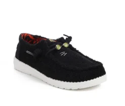 Boat Shoes & Slip-Ons>HEYDUDE Women's Wendy Black Cat