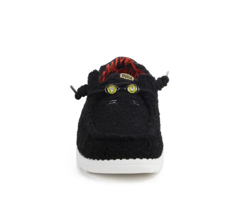 Boat Shoes & Slip-Ons>HEYDUDE Women's Wendy Black Cat