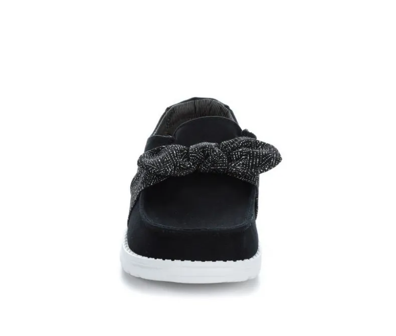 Boat Shoes & Slip-Ons>HEYDUDE Women's Wendy Bow Essentials Casual Shoes