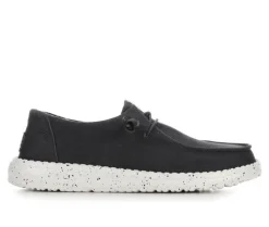 Boat Shoes & Slip-Ons>HEYDUDE Women's Wendy Canvas Casual Shoes
