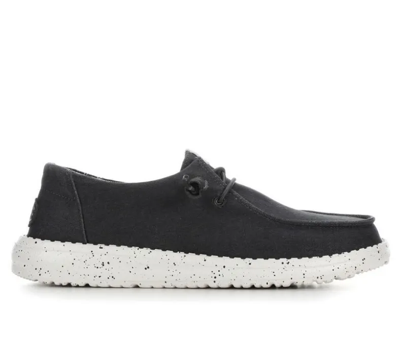 Boat Shoes & Slip-Ons>HEYDUDE Women's Wendy Canvas Casual Shoes