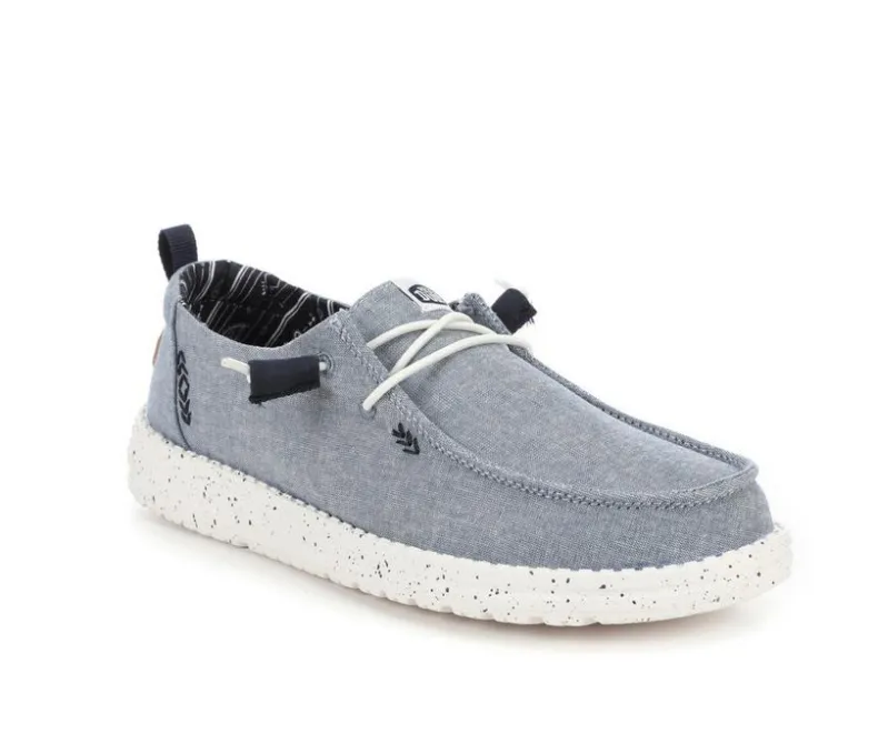Boat Shoes & Slip-Ons>HEYDUDE Women's Wendy Chambray Casual Shoes
