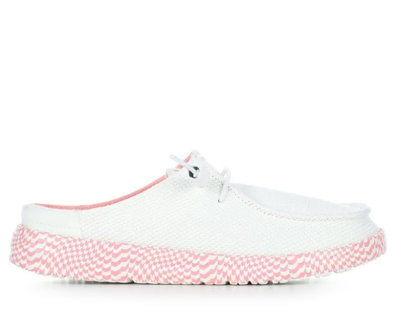 Boat Shoes & Slip-Ons>HEYDUDE Women's Wendy Clip Warped Geo