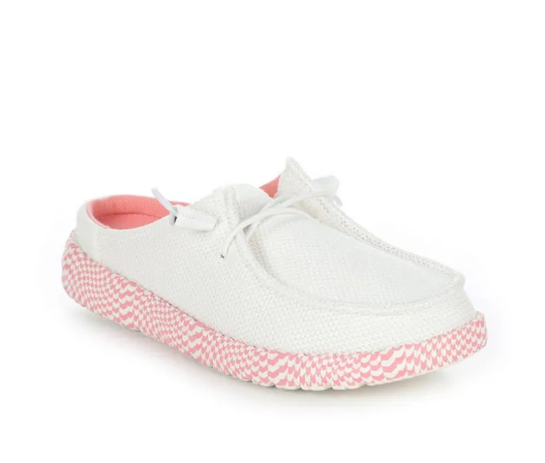 Boat Shoes & Slip-Ons>HEYDUDE Women's Wendy Clip Warped Geo