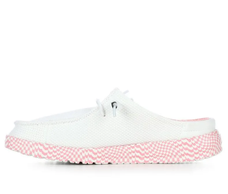 Boat Shoes & Slip-Ons>HEYDUDE Women's Wendy Clip Warped Geo