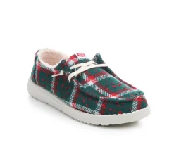 Boat Shoes & Slip-Ons>HEYDUDE Women's Wendy Confetti Plaid Casual Shoes