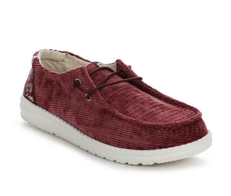 Boat Shoes & Slip-Ons>HEYDUDE Women's Wendy Corduroy Leo Casual Shoes