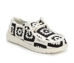 Boat Shoes & Slip-Ons>HEYDUDE Women's Wendy Cottage Crochet Casual Shoes