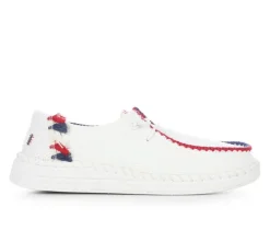 Boat Shoes & Slip-Ons>HEYDUDE Women's Wendy Espadrille Americana Casual Shoes
