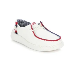 Boat Shoes & Slip-Ons>HEYDUDE Women's Wendy Espadrille Americana Casual Shoes