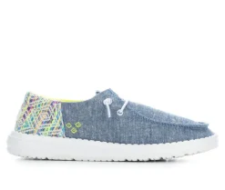 Boat Shoes & Slip-Ons>HEYDUDE Women's Wendy Funk Surf Baja Casual Shoes