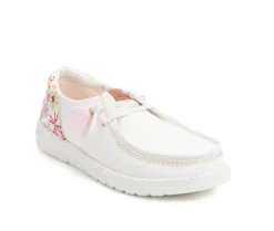 Boat Shoes & Slip-Ons>HEYDUDE Women's Wendy Funk Embroidered Floral