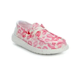 Boat Shoes & Slip-Ons>HEYDUDE Women's Wendy Kisses Casual Shoes