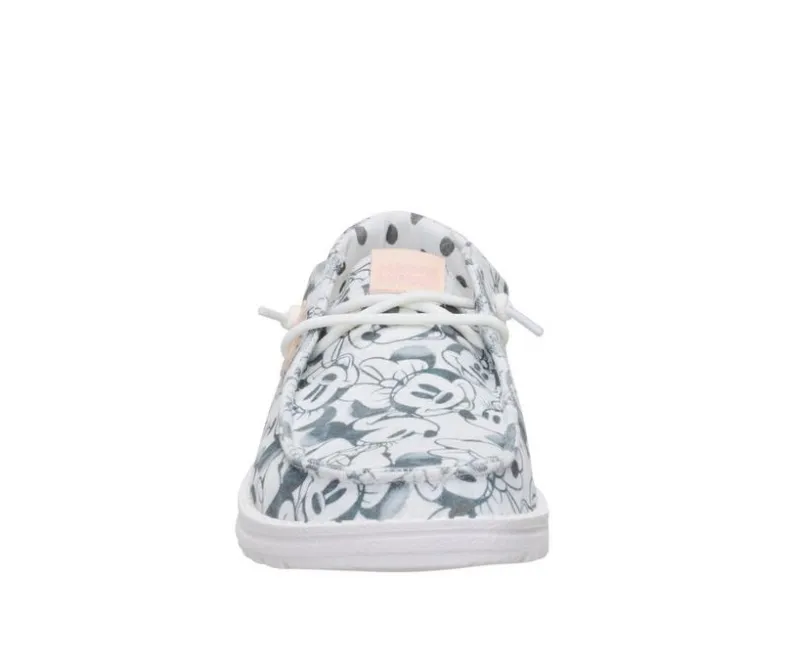 Boat Shoes & Slip-Ons>HEYDUDE Women's Wendy Minnie Mouse