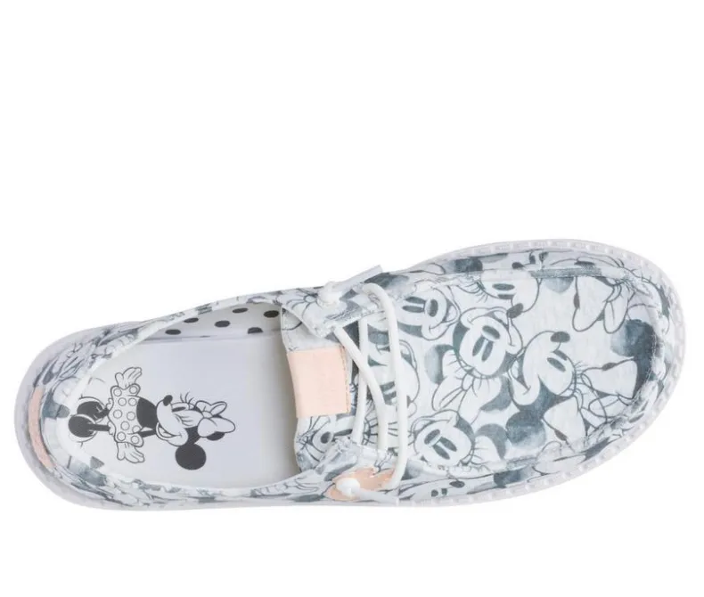 Boat Shoes & Slip-Ons>HEYDUDE Women's Wendy Minnie Mouse