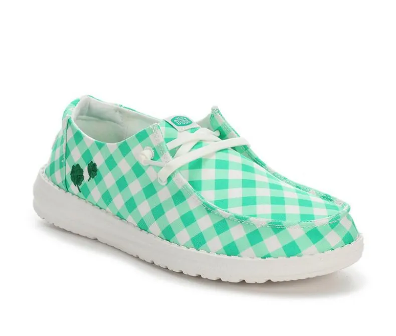 Boat Shoes & Slip-Ons>HEYDUDE Women's Wendy Shamrock Casual Shoes