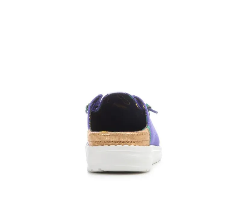Boat Shoes & Slip-Ons>HEYDUDE Women's Wendy Slip Mardi Gras Casual Shoes