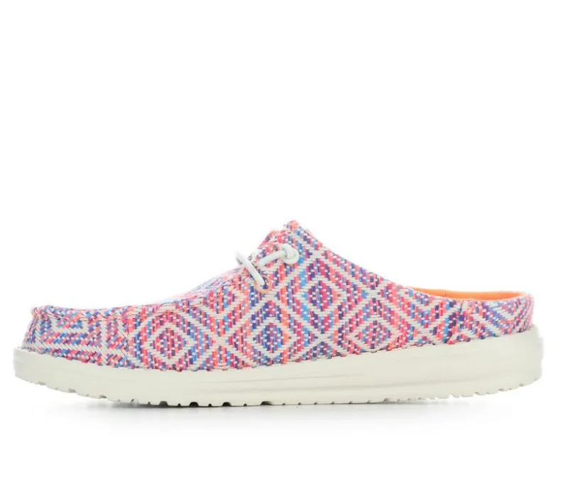 Boat Shoes & Slip-Ons>HEYDUDE Women's Wendy Slip Surf Baja Casual Slip-On Shoes