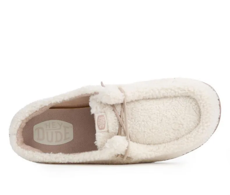 Boat Shoes & Slip-Ons>HEYDUDE Women's Wendy Slip Sherpa Slippers