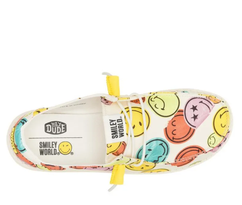 Boat Shoes & Slip-Ons>HEYDUDE Women's Wendy Smiley Casual Shoes