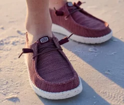 Boat Shoes & Slip-Ons>HEYDUDE Women's Wendy Stretch Sox Casual Shoes