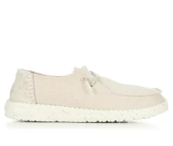 Boat Shoes & Slip-Ons>HEYDUDE Women's Wendy Woven Stitch