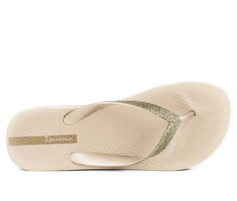 Sandals>Ipanema Women's Mesh Chic Plat Low Wedge Flip-Flops