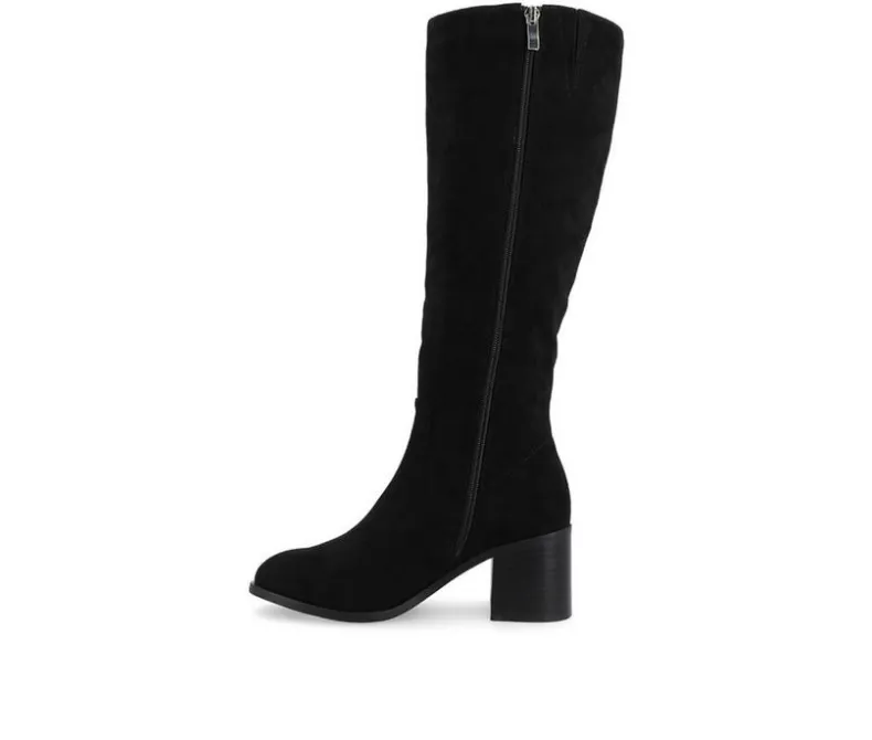 Wide Calf|Tall>Journee Collection Women's Romilly Wide Width Wide Calf Knee High Boots