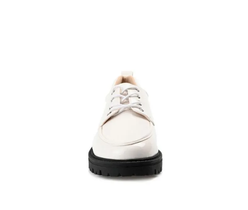 Loafers & Oxfords>Journee Collection Women's Zina Lugged Oxfords