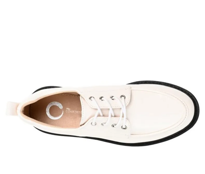Loafers & Oxfords>Journee Collection Women's Zina Lugged Oxfords