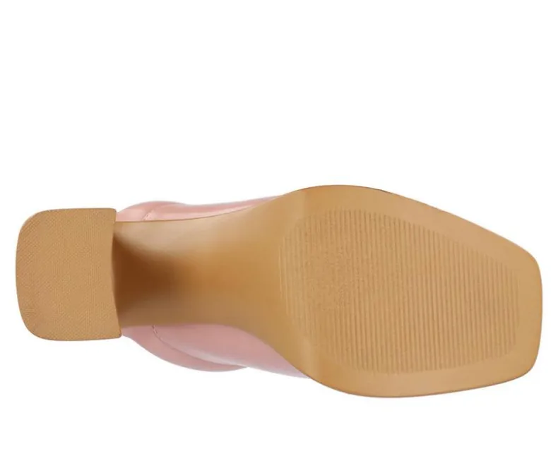 Clogs & Mules>Journee Collection Women's Izara Block Heel Platform Clogs