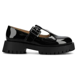 Loafers & Oxfords>Journee Collection Women's Suvi Chunky T-Strap Mary Janes
