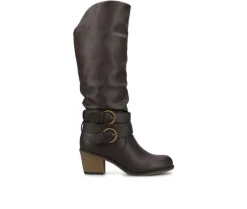 Tall>Journee Collection Women's Late Knee High Boots