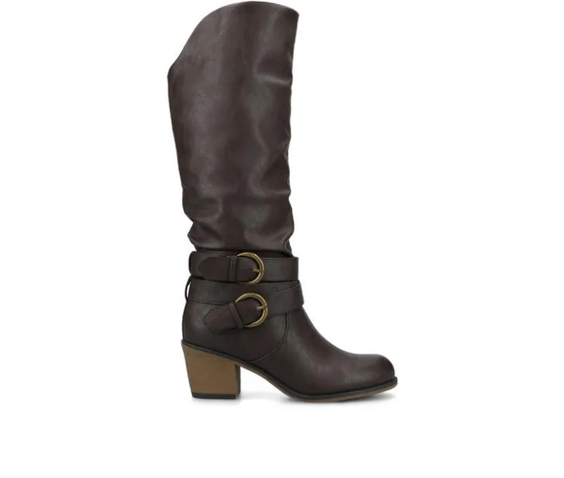 Tall>Journee Collection Women's Late Knee High Boots