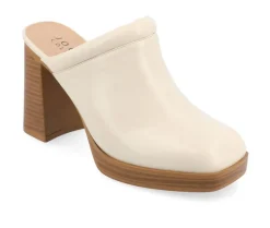 Clogs & Mules>Journee Collection Women's Izara Block Heel Platform Clogs