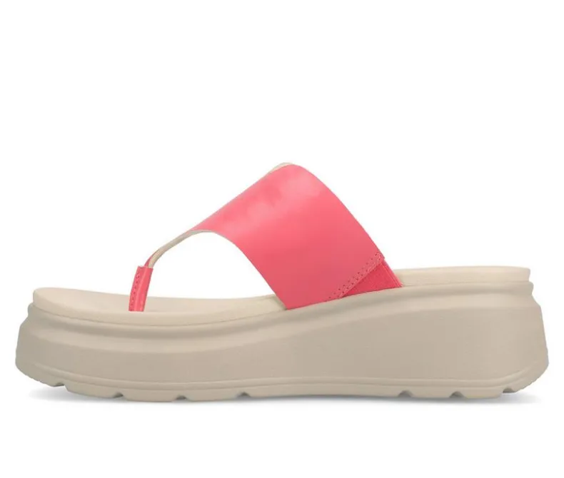 Sandals>Journee Collection Women's Carah Platform Flip-Flops